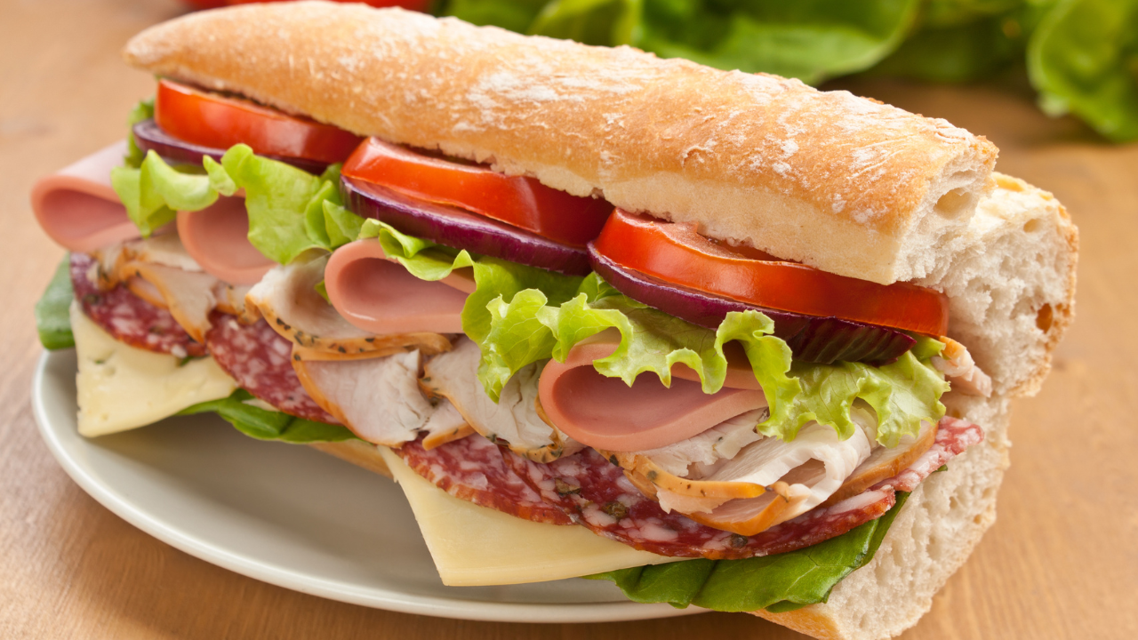 subway sandwich high protein
